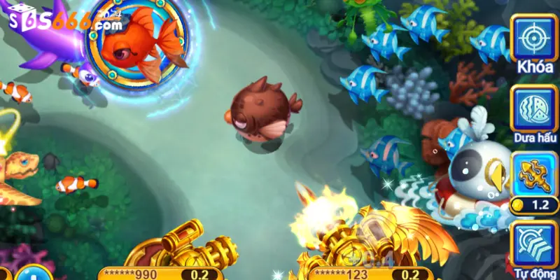 Chiến thuật bắn cá răng bi 