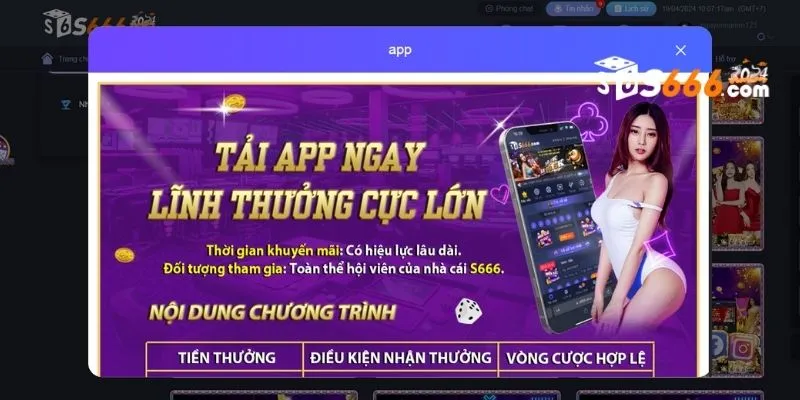 tải app s666