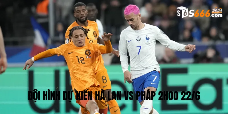 Đội hình dự kiến Hà Lan vs Pháp trận đấu lúc 2h00 22/6