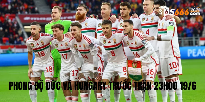 Phong độ trước trận của hai đội bóng Đức và Hungary